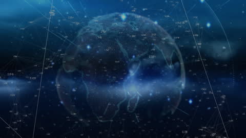 Digital Earth Network and Data Visualization