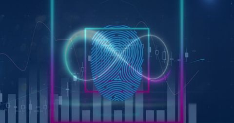 neon infinity symbol overlay on digital finance interface - Download Free Stock Images Pikwizard.com