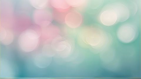 Pastel Bokeh Background with Soft Glowing Colors