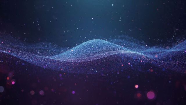 AI-Generated Particle Wave in Cosmic Motion