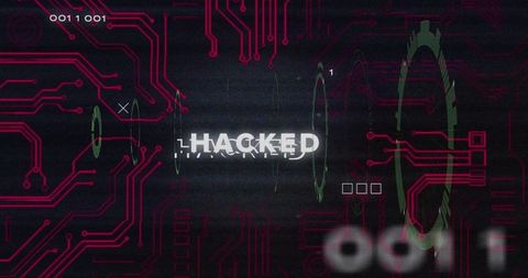 Cybersecurity Breach Warning Display Concept - Download Free Stock Images Pikwizard.com