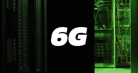 6G Technology Concept in Futuristic Server Room - Download Free Stock Images Pikwizard.com