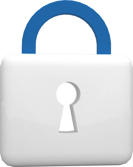 Transparent Illustration of White Padlock with Blue U-Shackle - Download Free Stock Videos Pikwizard.com