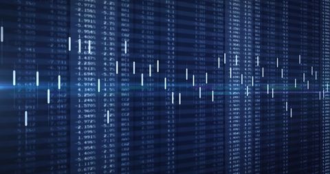 Digital Stock Market Data Display with Graphical Insights - Download Free Stock Images Pikwizard.com