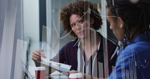 Digital Innovation Meeting with Modern Analytics Visualization