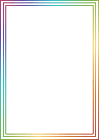 colorful transparent frame with rainbow border on black background - Download Free Stock Videos Pikwizard.com