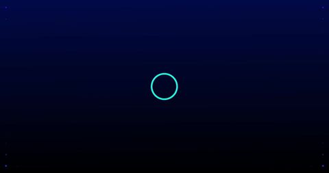Vibrant Glowing Circle of Contrasting Blue Dots in Hypnotic Motion - Download Free Stock Images Pikwizard.com