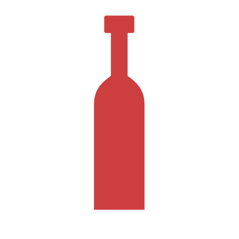 red wine bottle svg icon on transparent background for parties - Download Free Stock Videos Pikwizard.com