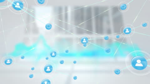 Digital Network Visualizing Global Connectivity