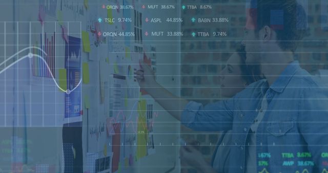 Business Team Analyzing Data with Charts and Graphs Background - Download Free Stock Images Pikwizard.com