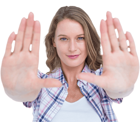 transparent hipster woman creating frame with hands close-up - Download Free Stock Videos Pikwizard.com