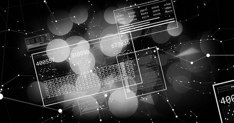 Abstract Data Processing and Digital Interface Technology - Download Free Stock Images Pikwizard.com