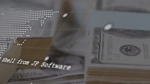 Global Finance Animation with Data and Currency