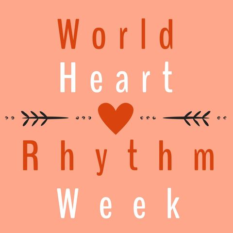 Heart Health Awareness Banner for World Heart Rhythm Week - Download Free Stock Templates Pikwizard.com