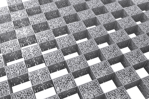 digital maze grid on transparent background for design projects - Download Free Stock Videos Pikwizard.com