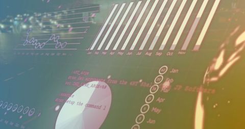 Financial Data Processing and Road Traffic Connection - Download Free Stock Images Pikwizard.com