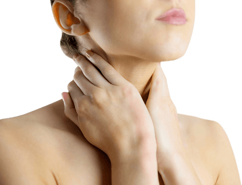 transparent depiction of neck pain with hand support - Download Free Stock Videos Pikwizard.com