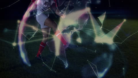 Global Sports Connection with Digital Technology Overlay