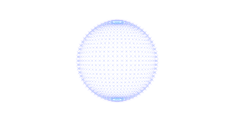 glowing blue globe on transparent background illustration - Download Free Stock Videos Pikwizard.com