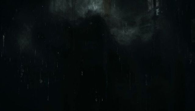 Ominous Moody Textured Surface with Dripping Moisture