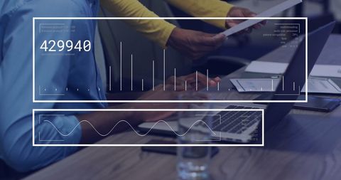 Business Team Analyzing Data with Modern Technology in Office Setting - Download Free Stock Images Pikwizard.com