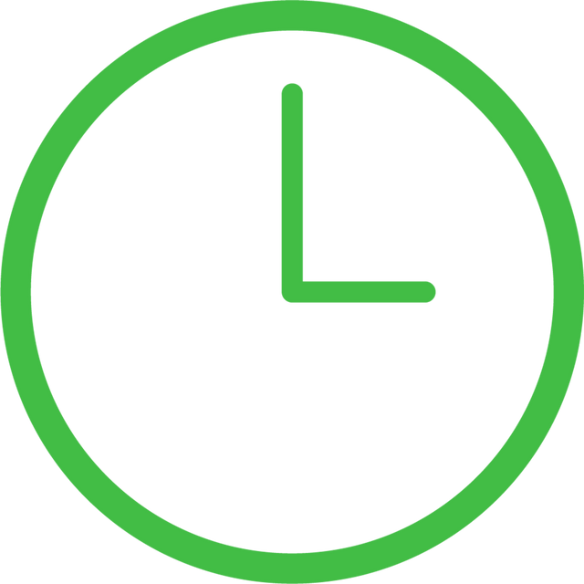 Green Outline Clock on Transparent Background for Time and Planning - Download Free Stock Videos Pikwizard.com