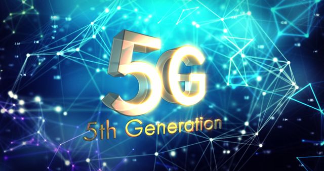 5G 5th Generation Technology with Digital Network Connections Concept - Download Free Stock Images Pikwizard.com