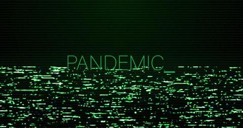 Pandemic Theme Glitched Digital Interface Background - Download Free Stock Images Pikwizard.com