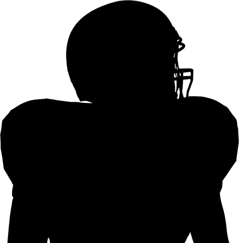 american football player silhouette on transparent background sports fitness - Download Free Stock Videos Pikwizard.com
