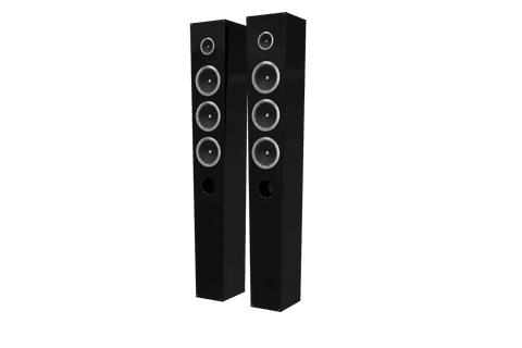 Black Loudspeakers Illustration on Transparent Background - Download Free Stock Videos Pikwizard.com