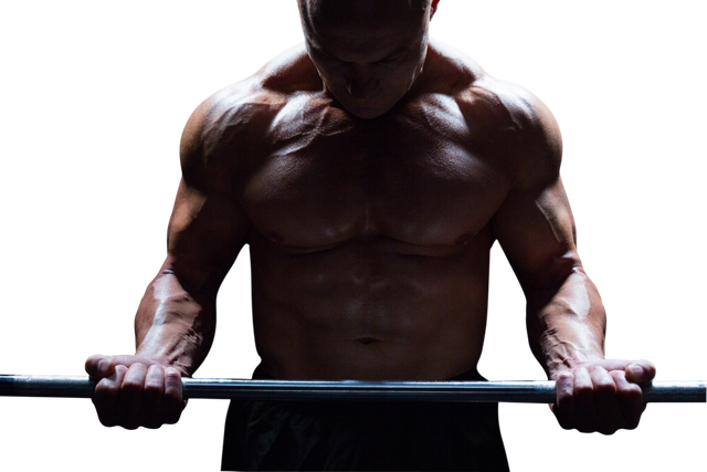 Transparent man lifting barbell, muscular fitness workout display - Download Free Stock Videos Pikwizard.com