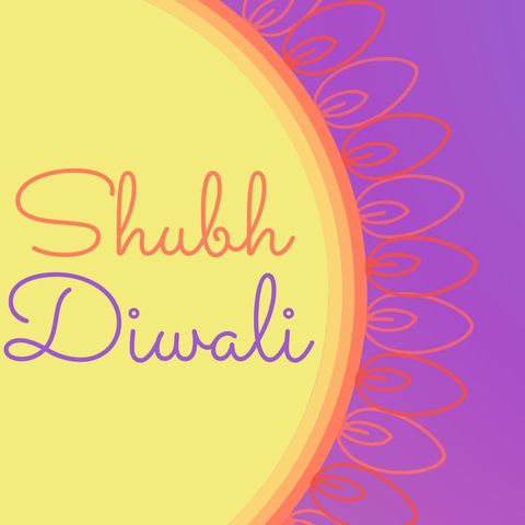vibrant diwali greeting card with artistic design - Download Free Stock Templates Pikwizard.com