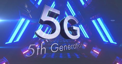 5G Technology Digital Connectivity Abstract Background - Download Free Stock Images Pikwizard.com
