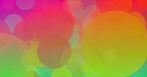 Colorful Overlapping Circles Background in Spectrum Hues - Download Free Stock Images Pikwizard.com