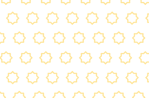 Digital vector red stars transparent pattern