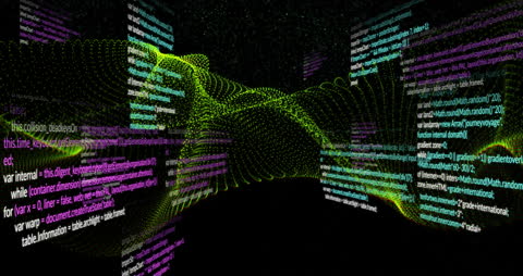Dynamic Data Processing Light Trails
