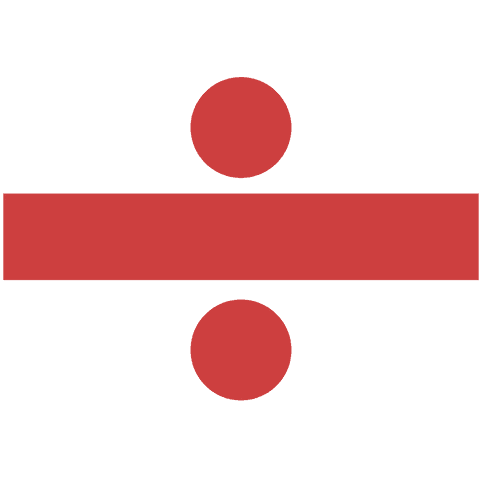 Red Transparent Division Symbol for Math and Education Designs - Download Free Stock Videos Pikwizard.com