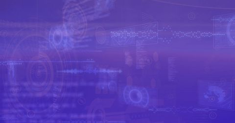 Digital Futuristic Tech Background with Abstract Elements - Download Free Stock Images Pikwizard.com