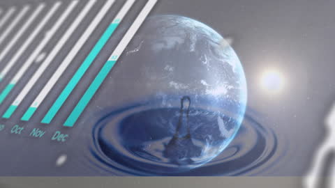 Global Data Analysis with Earth Visualization and Graphs