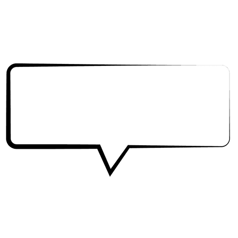 White Speech Bubble on Transparent Background Illustration - Download Free Stock Videos Pikwizard.com