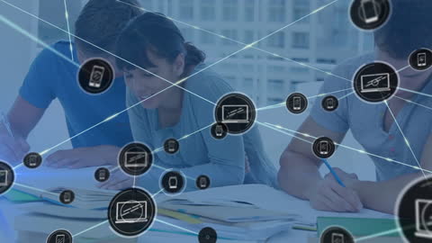 Students Engaging with Networked Digital Technology Concepts