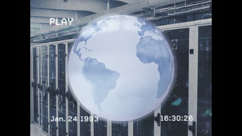 Global Network Connections and Data Processing in Servers