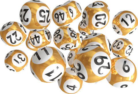 close-up of floating transparent lottery balls with numbers - Download Free Stock Videos Pikwizard.com