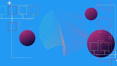 Futuristic Digital Data Visualization Concept