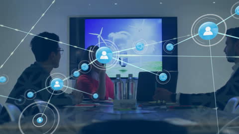 Collaborative Tech Meeting to Discuss Innovative Solutions