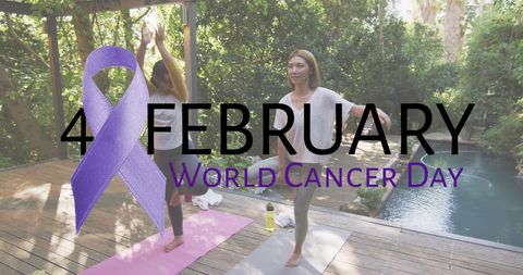 World Cancer Day Awareness with Outdoor Yoga Retreat