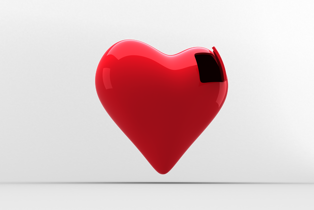 Red Shiny 3D Heart with Door on Transparent Background - Download Free Stock Videos Pikwizard.com