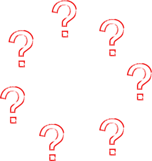 Red Transparent Question Marks in Circle Pattern, Vector Illustration - Download Free Stock Videos Pikwizard.com