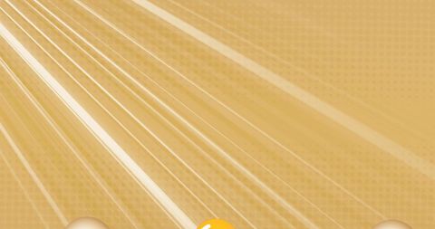 Festive Balloons on a Radiant Beige Background