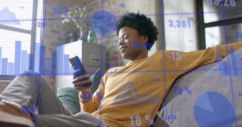 Entrepreneur Engaging in Digital Financial Analysis at Work - Download Free Stock Images Pikwizard.com